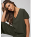 Ladies SPLENDID Splendid Rib V Neck