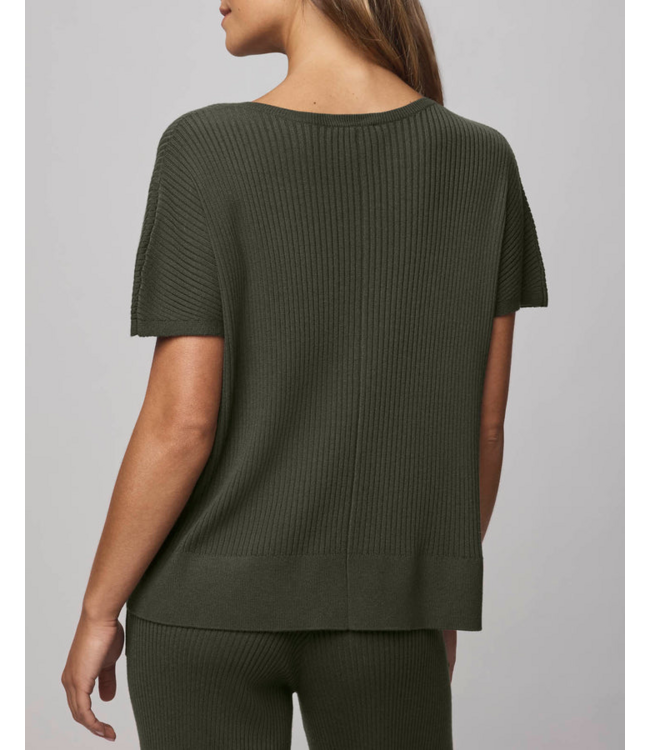 Ladies SPLENDID Splendid Rib V Neck