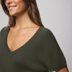 Ladies SPLENDID Splendid Rib V Neck