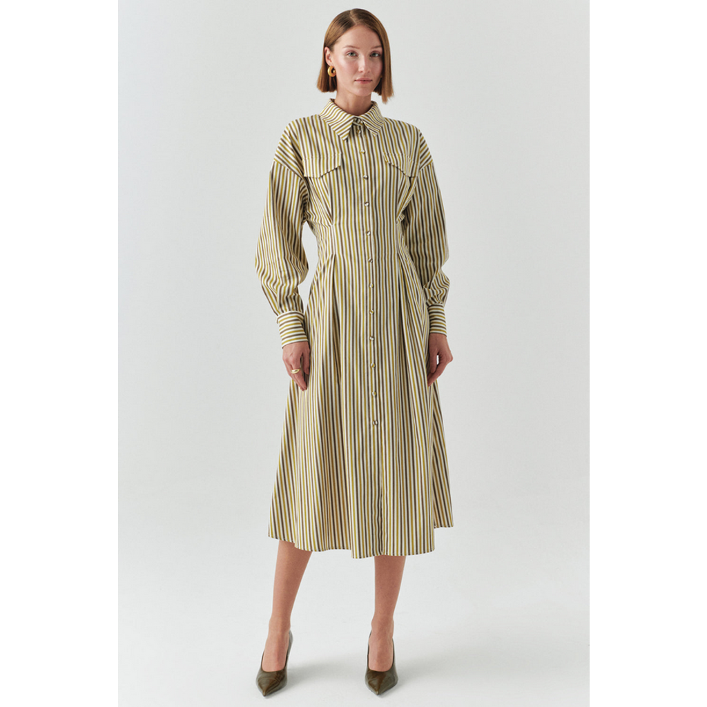 Ladies EXQUISE EXQUISE Flora LS Dress