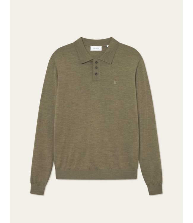 LES DEUX Les Deux Grayson Merino LS Polo