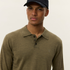 LES DEUX Les Deux Grayson Merino LS Polo