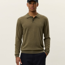 LES DEUX Les Deux Grayson Merino LS Polo