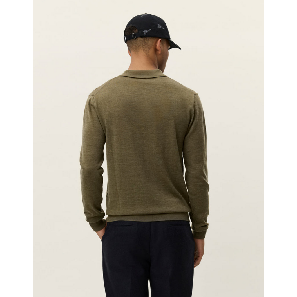 LES DEUX Les Deux Grayson Merino LS Polo