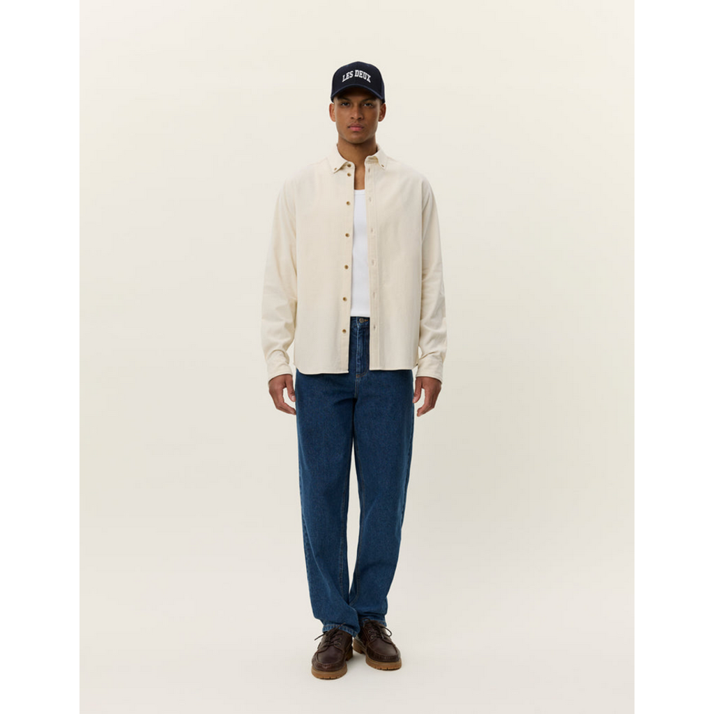 LES DEUX Les Deux Konrad Cord LS Shirt