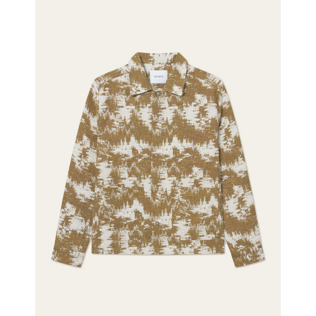 LES DEUX Les Deux Layton Jacquard Overshirt