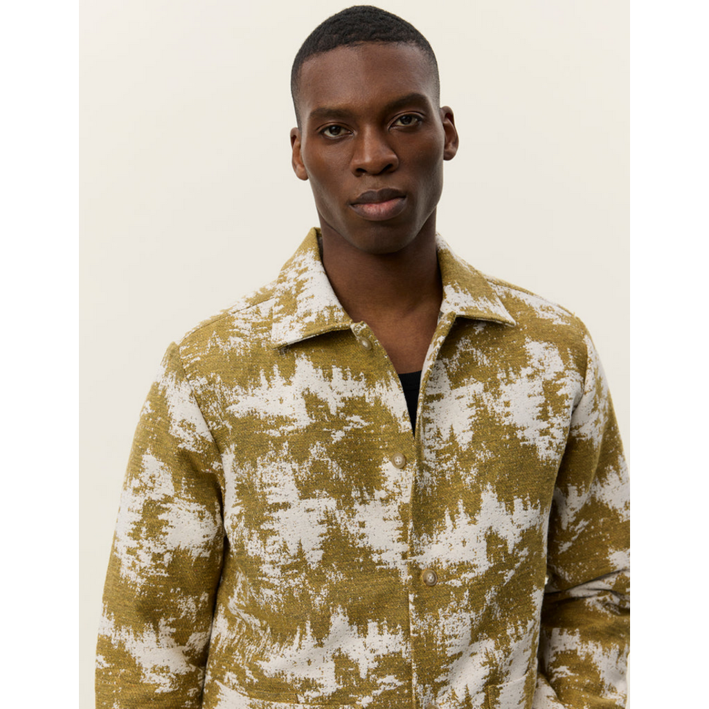 LES DEUX Les Deux Layton Jacquard Overshirt