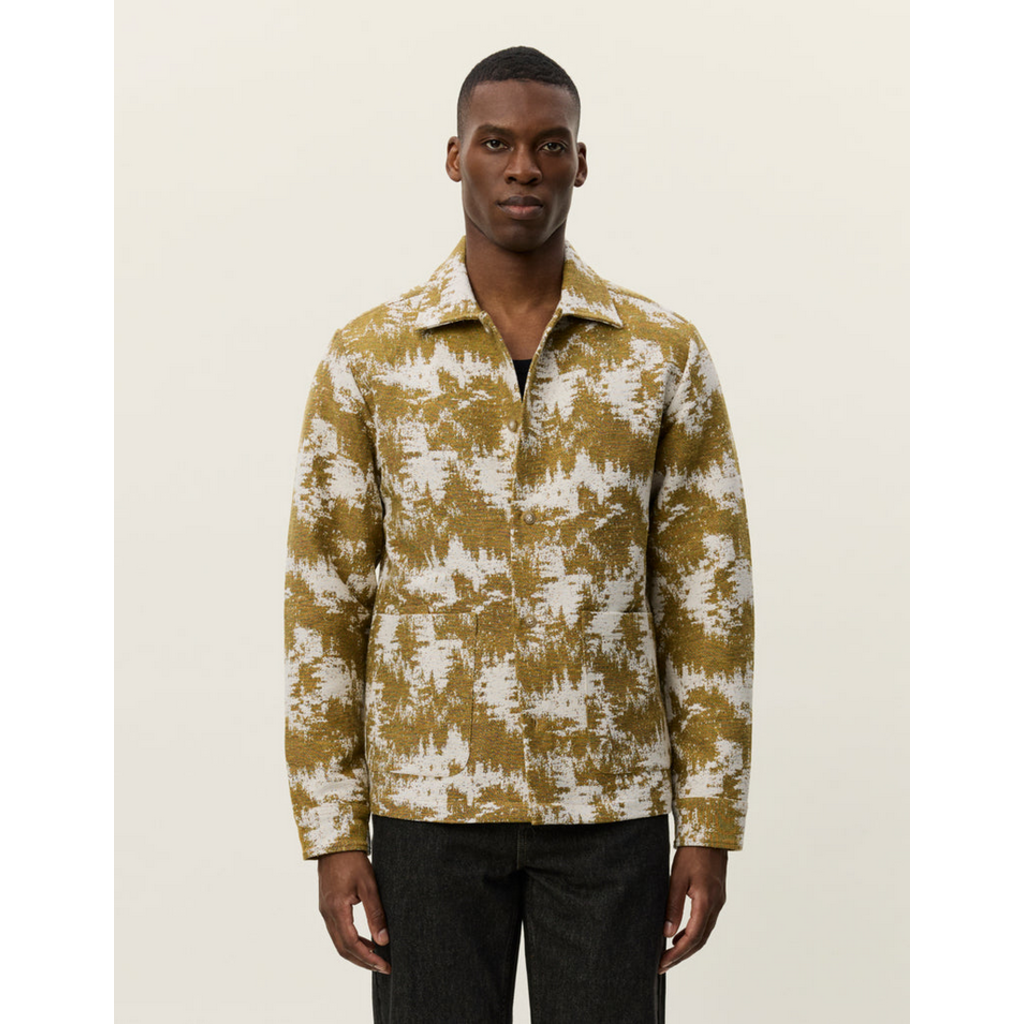 LES DEUX Les Deux Layton Jacquard Overshirt