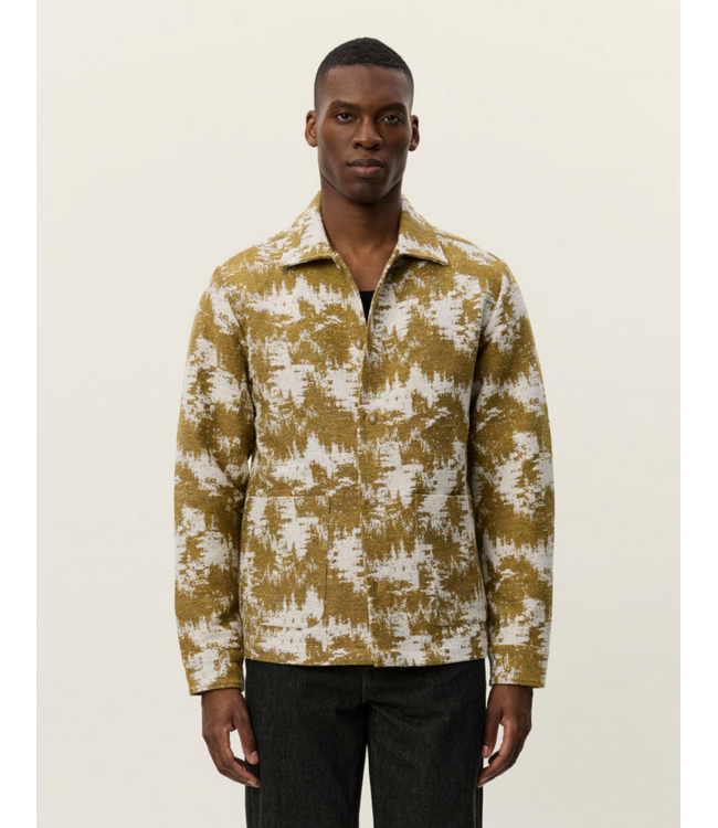 LES DEUX Les Deux Layton Jacquard Overshirt