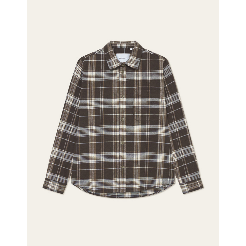 LES DEUX Les Deux Lennon Check Overshirt