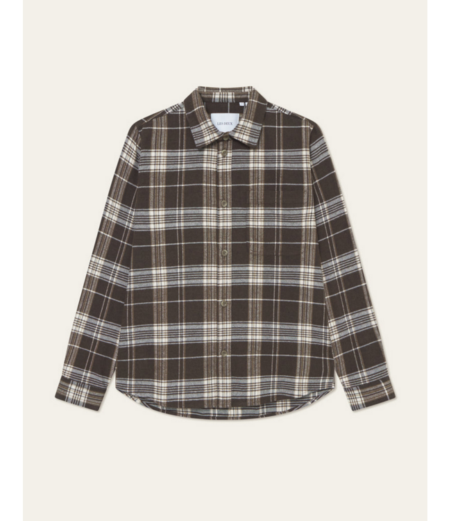 LES DEUX Les Deux Lennon Check Overshirt