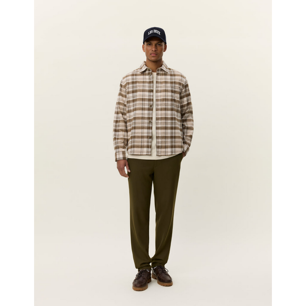 LES DEUX Les Deux Lennon Check Overshirt