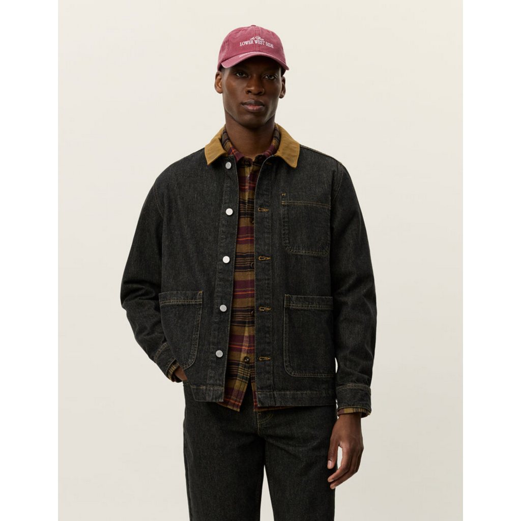 LES DEUX Les Deux Layton Contrast Denim Chore