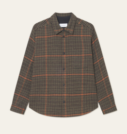 LES DEUX Les Deux Kody Houndstooth Overshirt