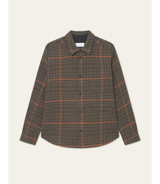 LES DEUX Les Deux Kody Houndstooth Overshirt