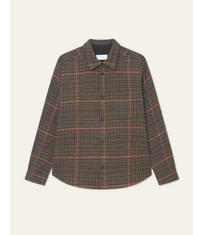 LES DEUX Les Deux Kody Houndstooth Overshirt