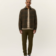 LES DEUX Les Deux Kody Houndstooth Overshirt