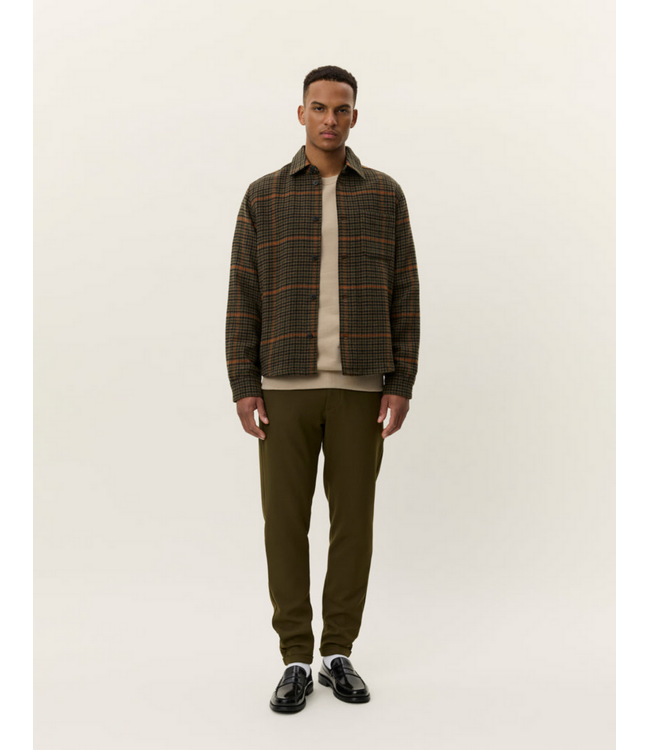 LES DEUX Les Deux Kody Houndstooth Overshirt