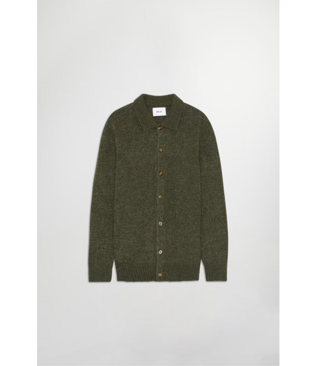 No Nationality NNO7 Lee Wool Blend Cardigan