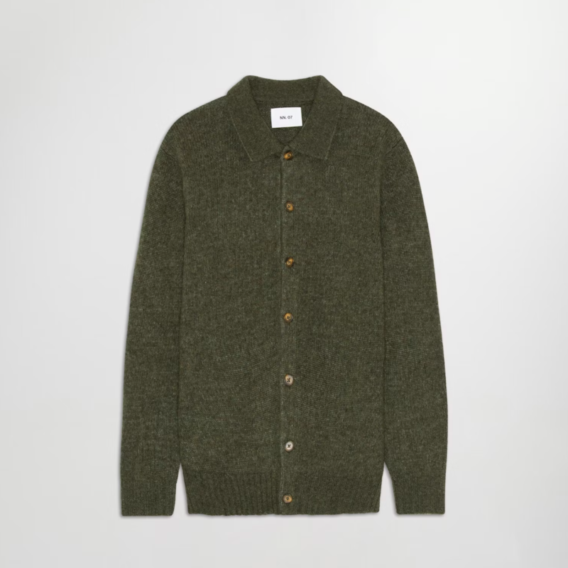 No Nationality NNO7 Lee Wool Blend Cardigan