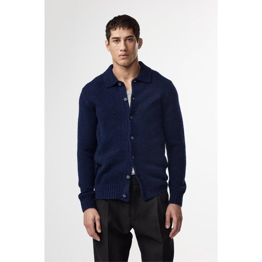 No Nationality NNO7 Lee Wool Blend Cardigan