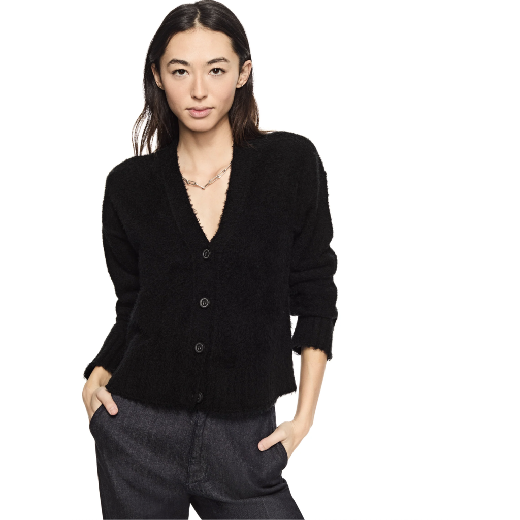 On This Day OTD Teddy Cropped Cardigan