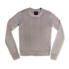 On This Day L OTD LS Deep Split Crew Sweater