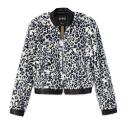 On This Day OTD Animal Print Track Jacket