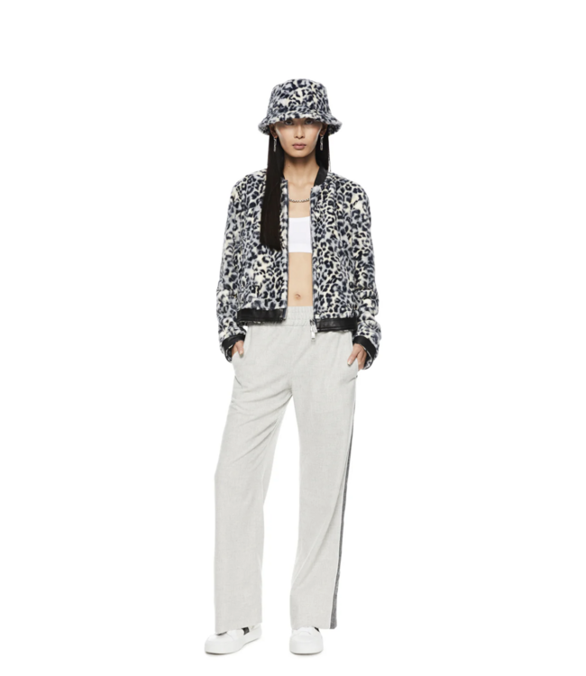 On This Day OTD Animal Print Track Jacket