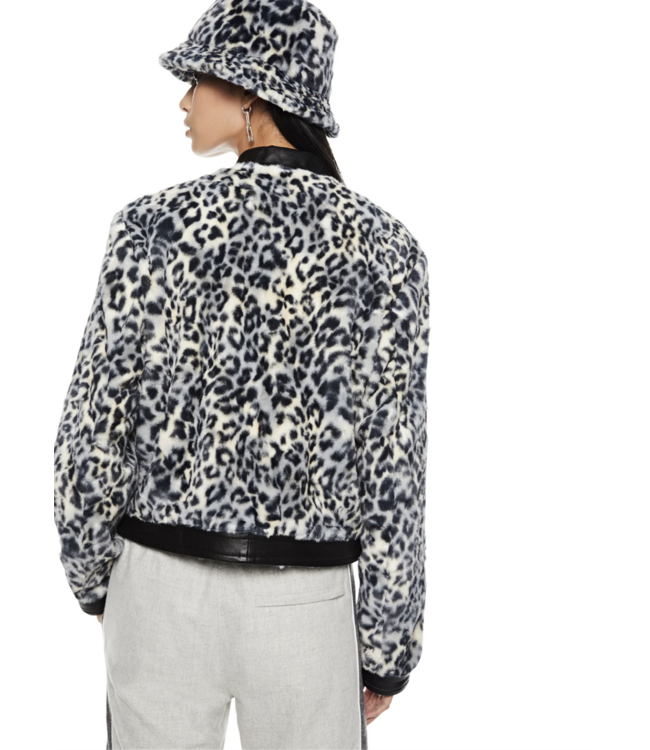 On This Day OTD Animal Print Track Jacket