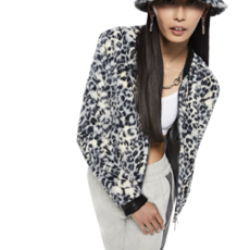 On This Day OTD Animal Print Track Jacket
