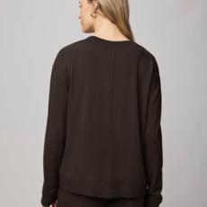 Ladies SPLENDID Splendid Supersoft Trim Pullover