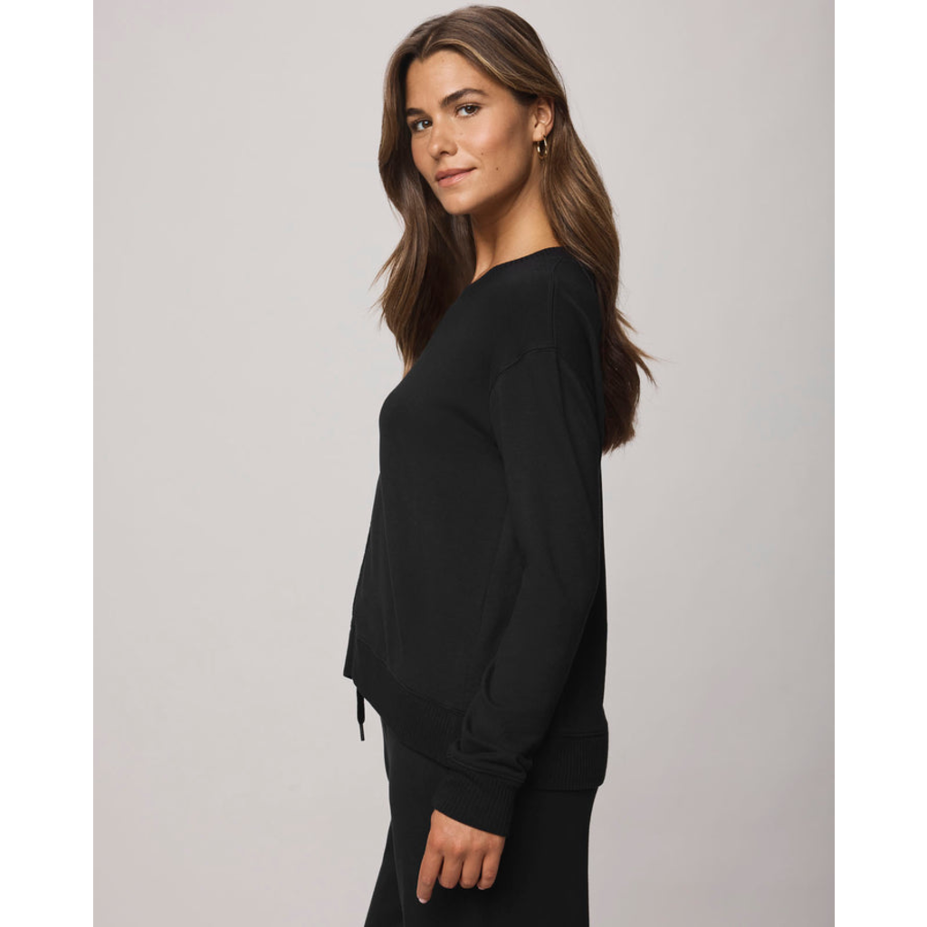 Ladies SPLENDID Splendid Supersoft Trim Pullover