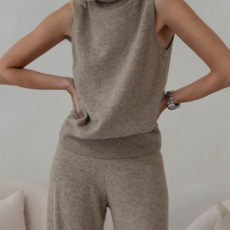 Ladies SPLENDID Splendid Tori Cashmere T Neck Tank