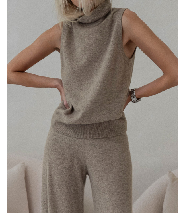 Ladies SPLENDID Splendid Tori Cashmere T Neck Tank