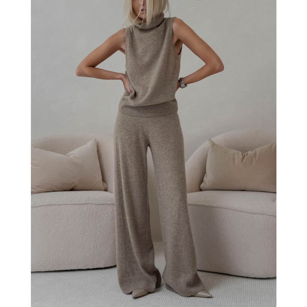 Ladies SPLENDID Splendid Tori Cashmere T Neck Tank