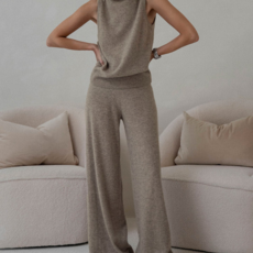 Ladies SPLENDID Splendid Tori Cashmere T Neck Tank