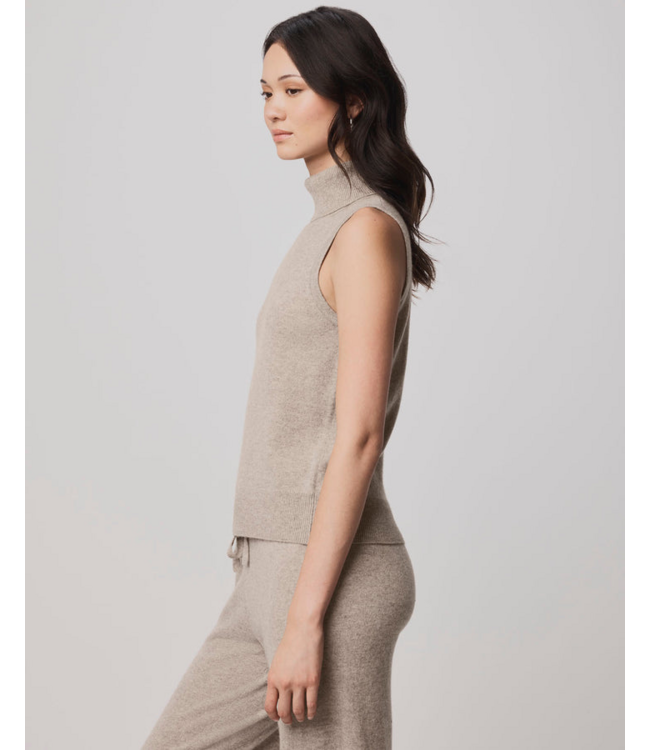 Ladies SPLENDID Splendid Tori Cashmere T Neck Tank