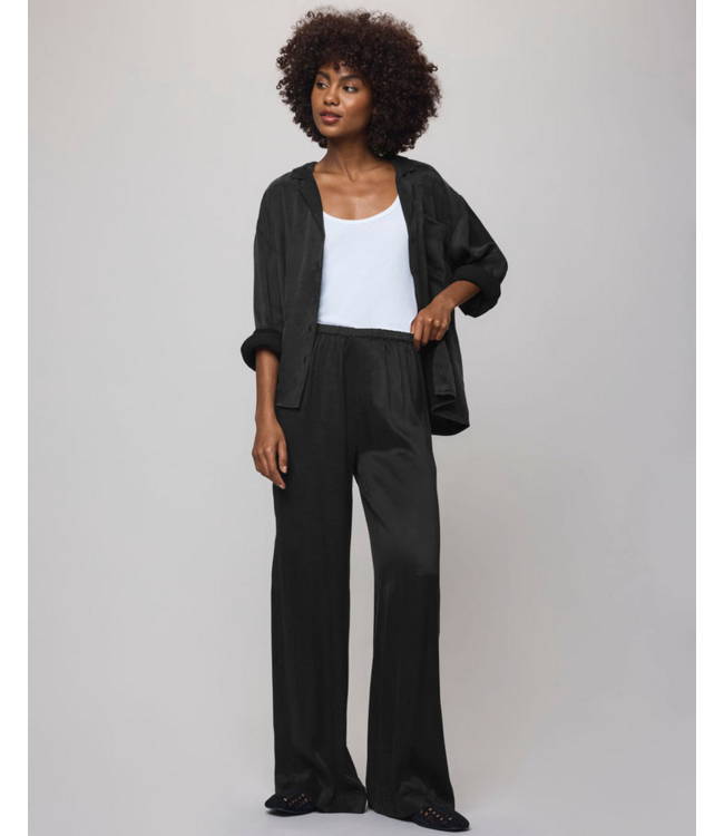 Ladies SPLENDID Splendid Serena Satin Pant