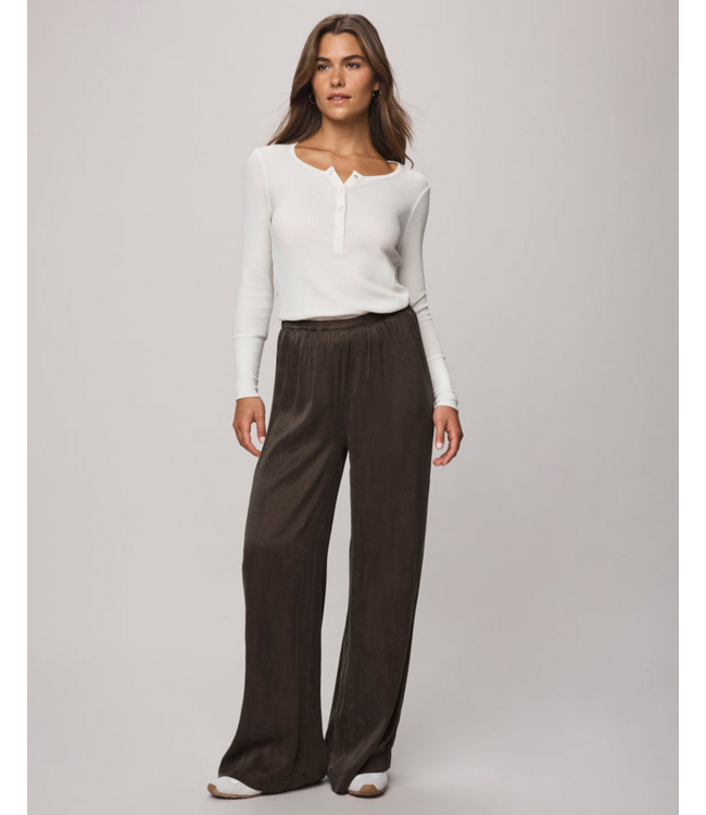 Ladies SPLENDID Splendid Serena Satin Pant