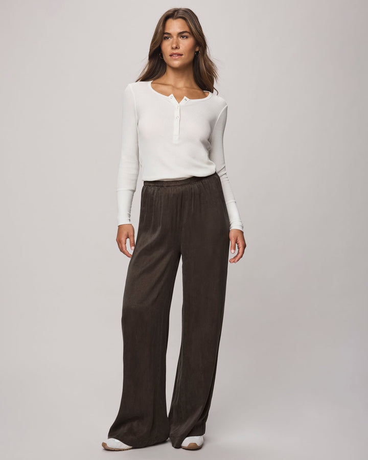 Splendid Serena Satin Pant - Franklin Road Apparel Company