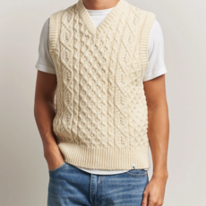 Peregrine Hudaon Aran Vest