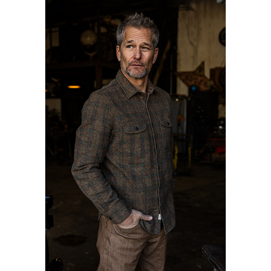 Kato Kato Brace Triple Twisted Plaid 9oz. LS