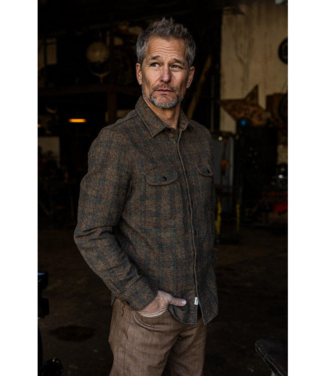 Kato Kato Brace Triple Twisted Plaid 9oz. LS