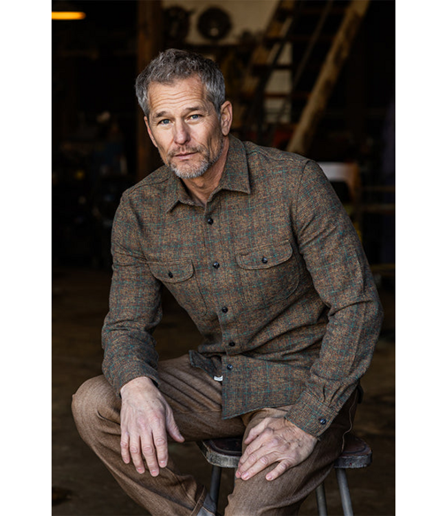 Kato Kato Brace Triple Twisted Plaid 9oz. LS