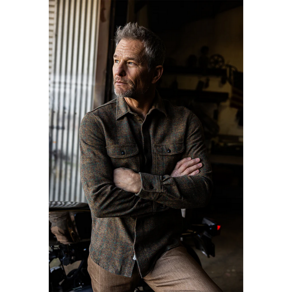 Kato Kato Brace Triple Twisted Plaid 9oz. LS