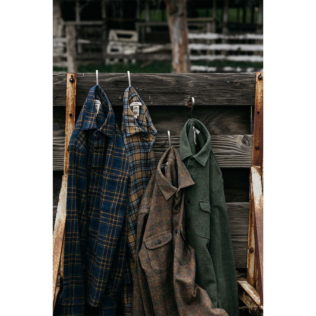 Kato Kato Brace Triple Twisted Plaid 9oz. LS