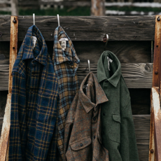 Kato Kato Brace Triple Twisted Plaid 9oz. LS