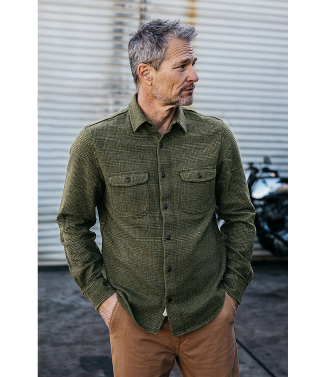 Kato Kato Brace Triple Twisted Plaid 9oz. LS