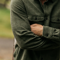 Kato Kato Brace Triple Twisted Plaid 9oz. LS